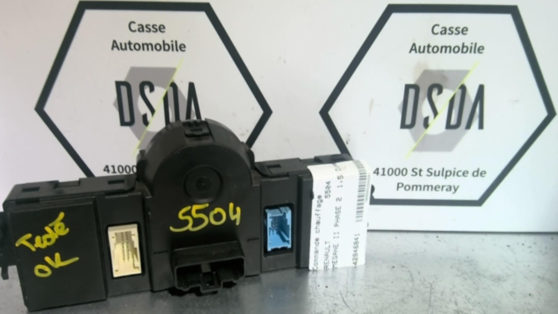 Commande chauffage RENAULT MEGANE 2 PHASE 2 Diesel - 1