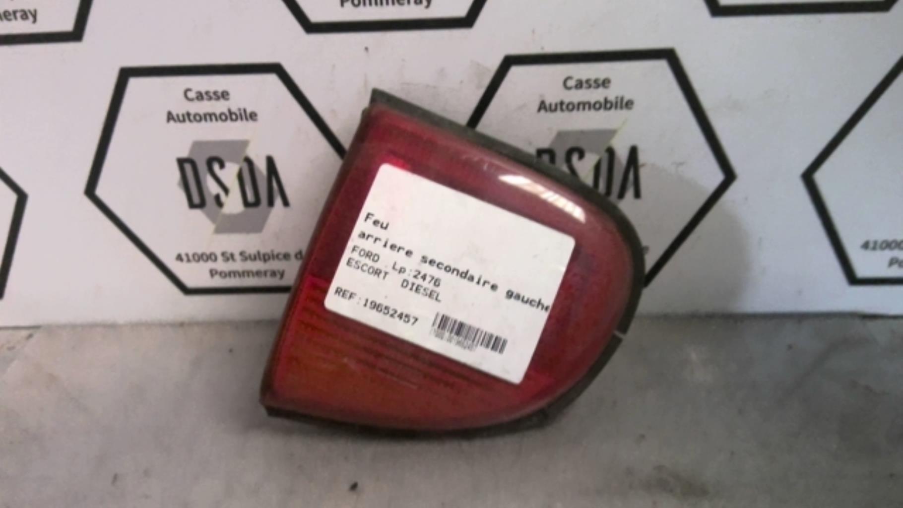 Feu arriere secondaire gauche (feux) FORD ESCORT 3 Diesel - 1
