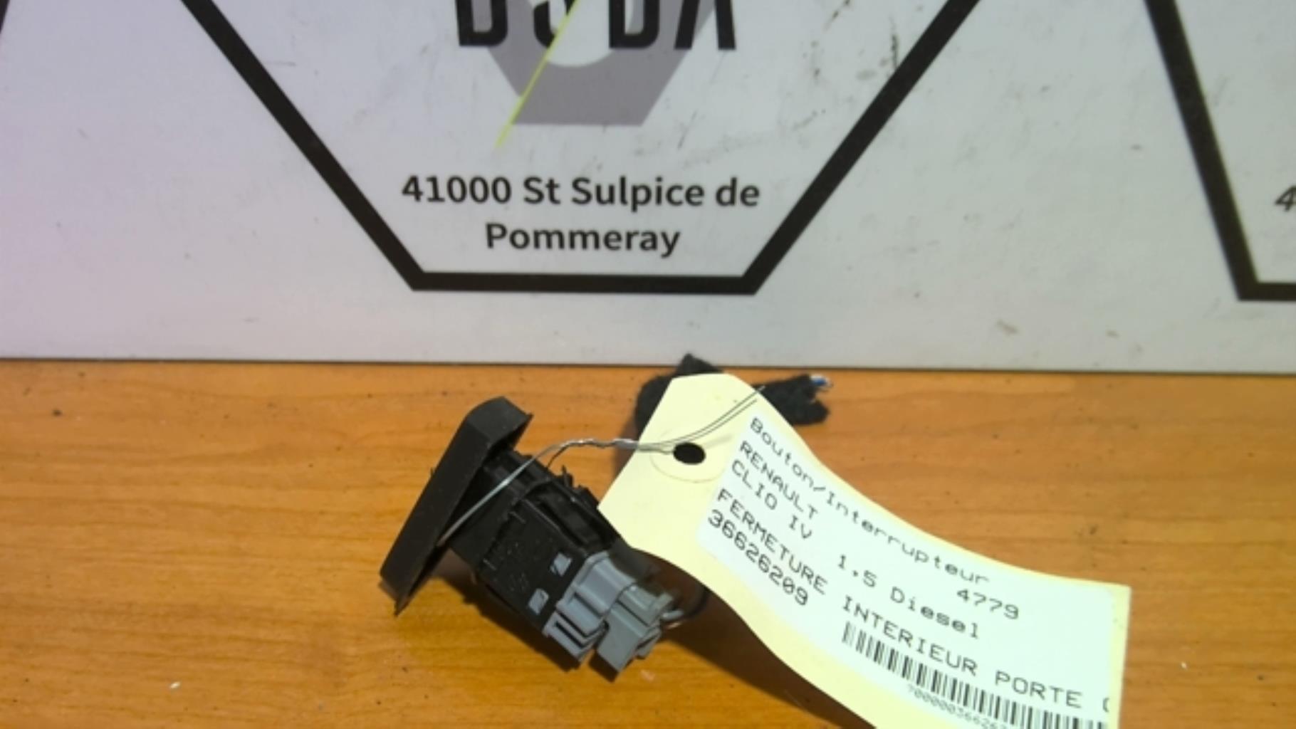Commande de fermeture centralisee RENAULT CLIO 4 PHASE 1 Diesel - 1