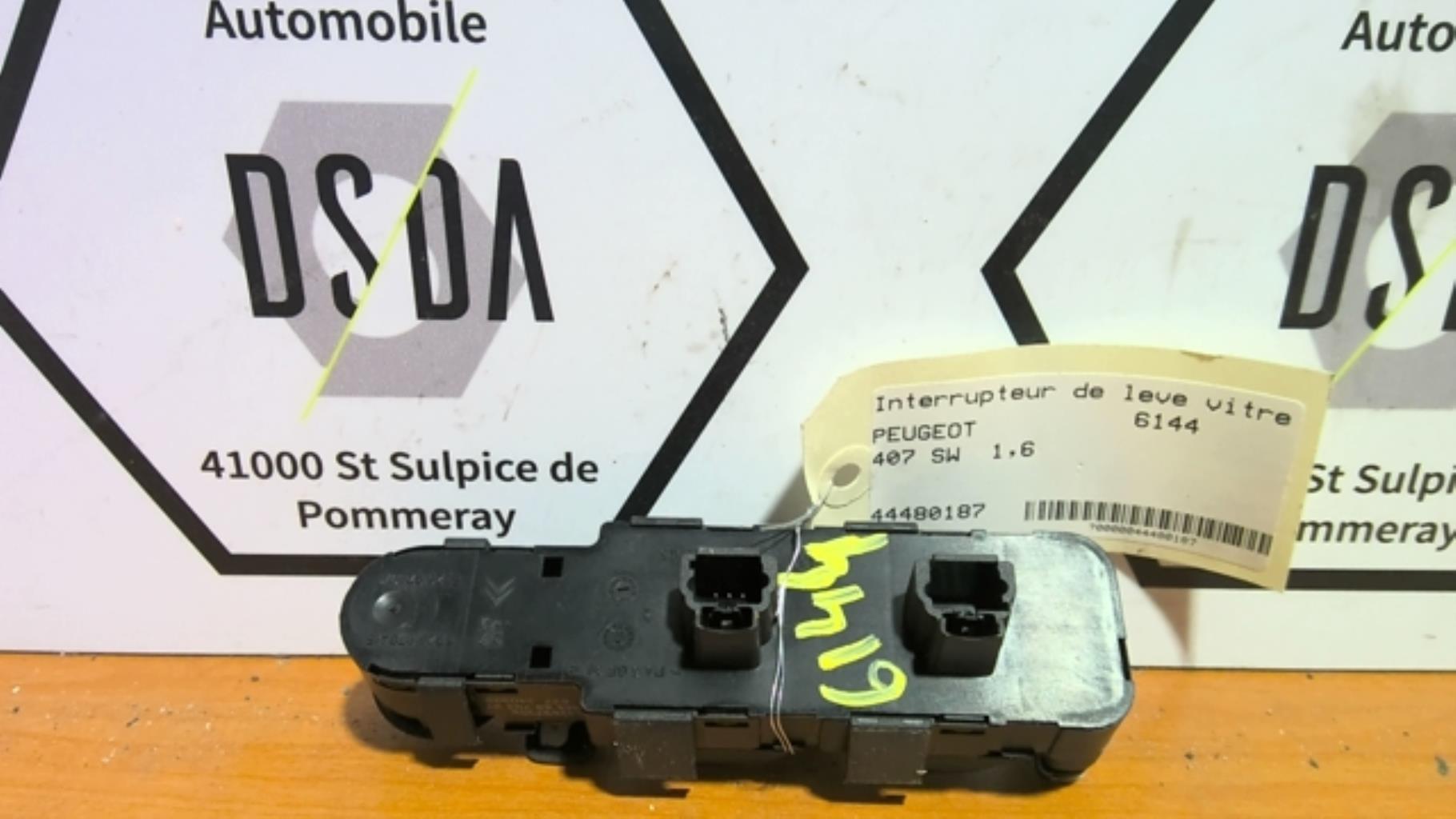 Interrupteur de leve vitre PEUGEOT 407 PHASE 1 BREAK Diesel - 1