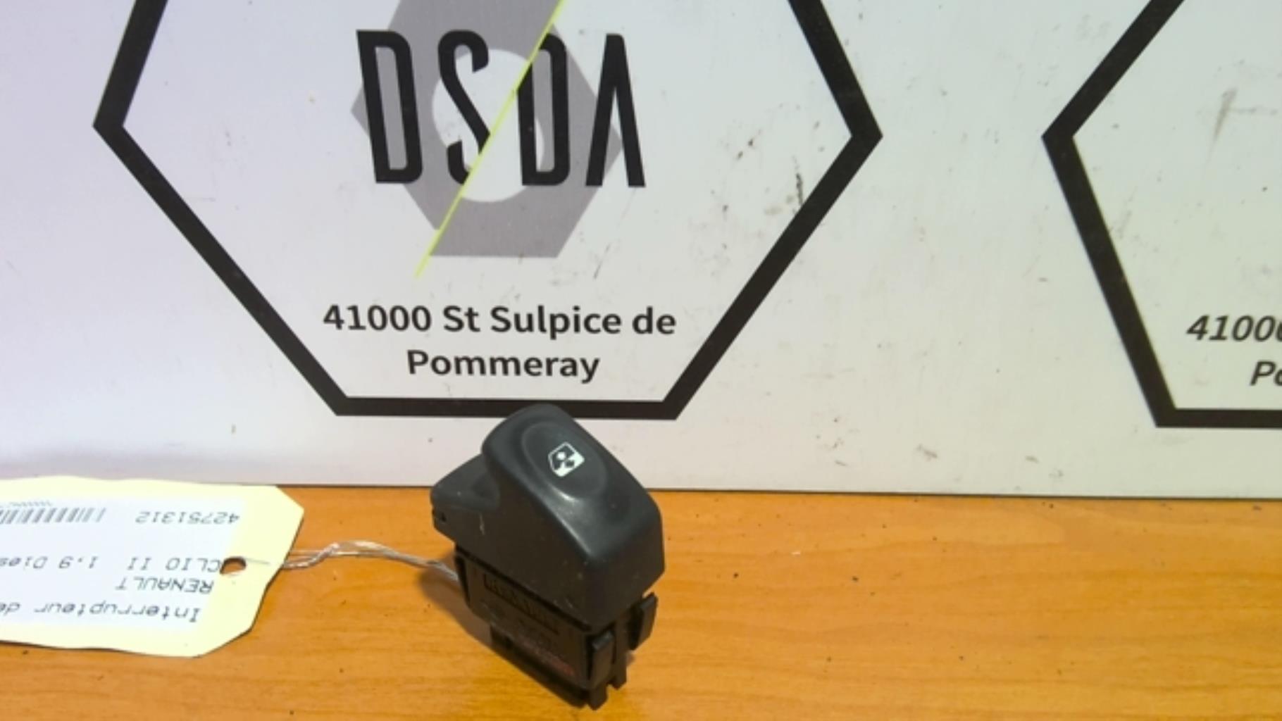 Interrupteur de leve vitre RENAULT CLIO 2 PHASE 1 Diesel - 1