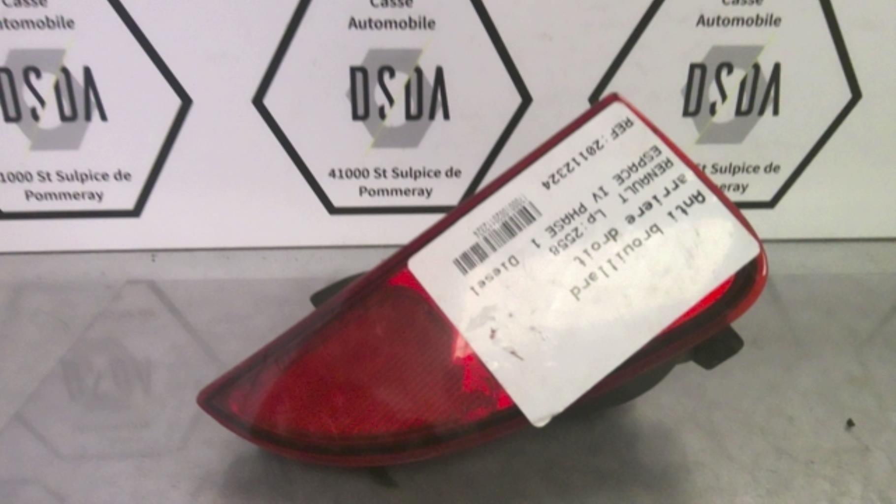 Anti brouillard arriere droit RENAULT ESPACE 4 PHASE 1 Diesel - 1