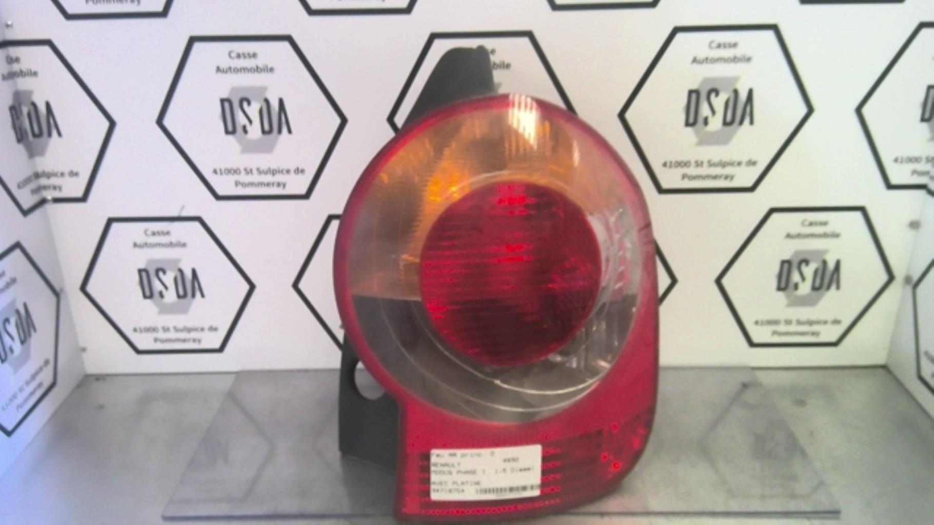 Feu arriere principal droit (feux) RENAULT MODUS PHASE 1 Diesel - 1