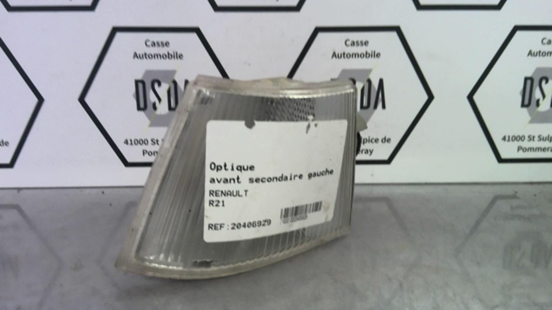 Optique avant secondaire gauche (feux)(clignotant) RENAULT R21  - 1