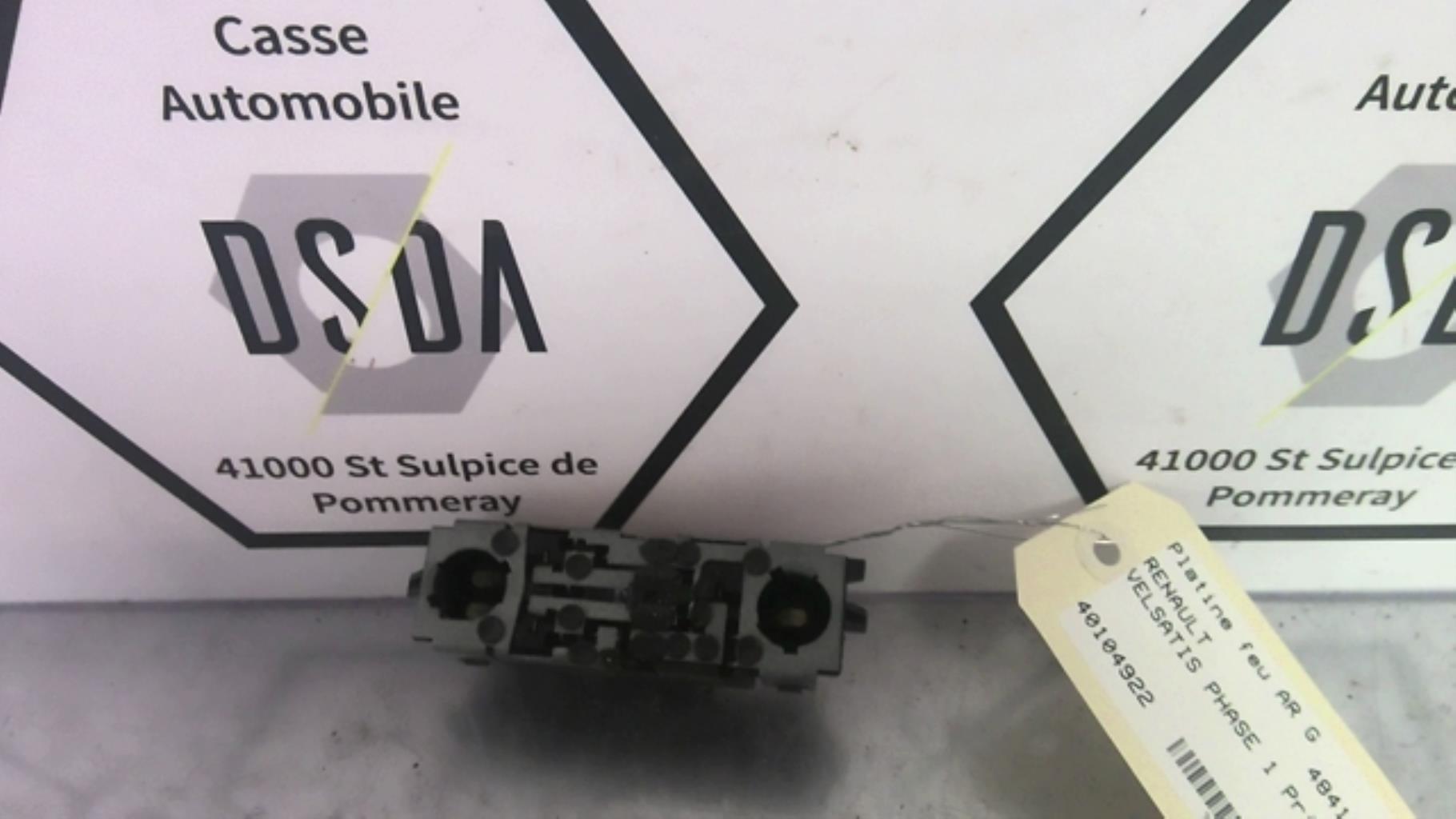 Platine feu arriere gauche RENAULT VEL SATIS PHASE 1 Diesel - 1