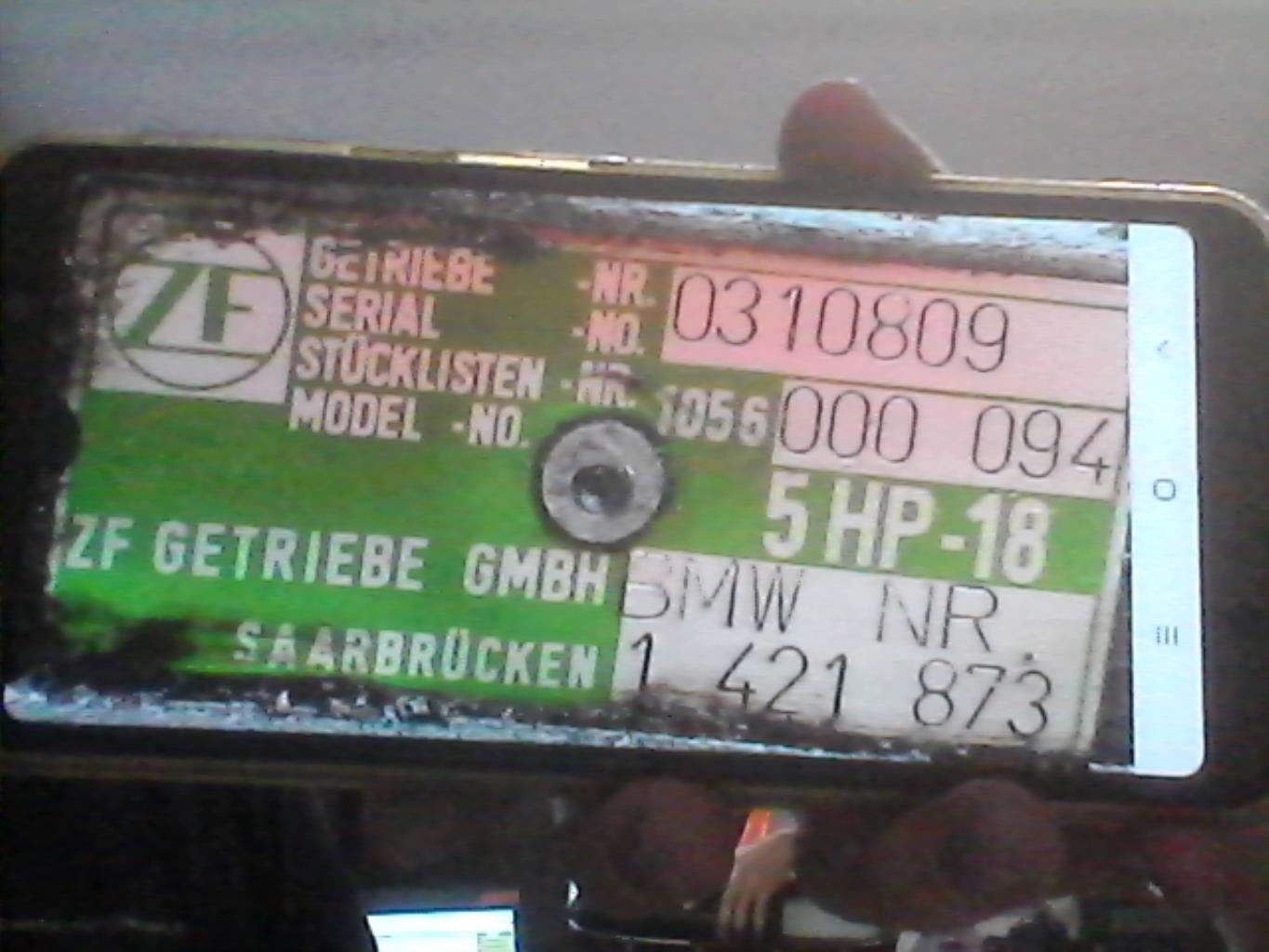 Boite de vitesses BMW SERIE 3 E36 COUPE Essence - 1