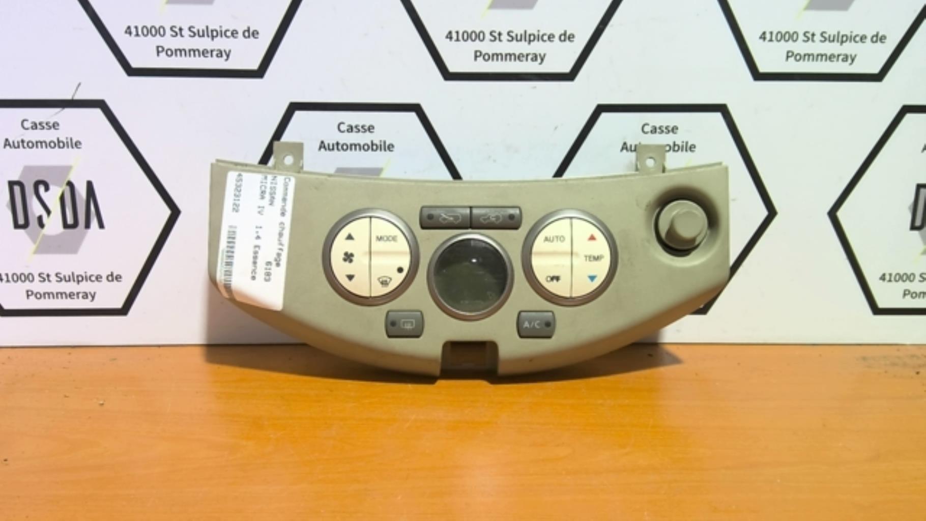 Commande chauffage NISSAN MICRA 3 PHASE 1 Essence - 1
