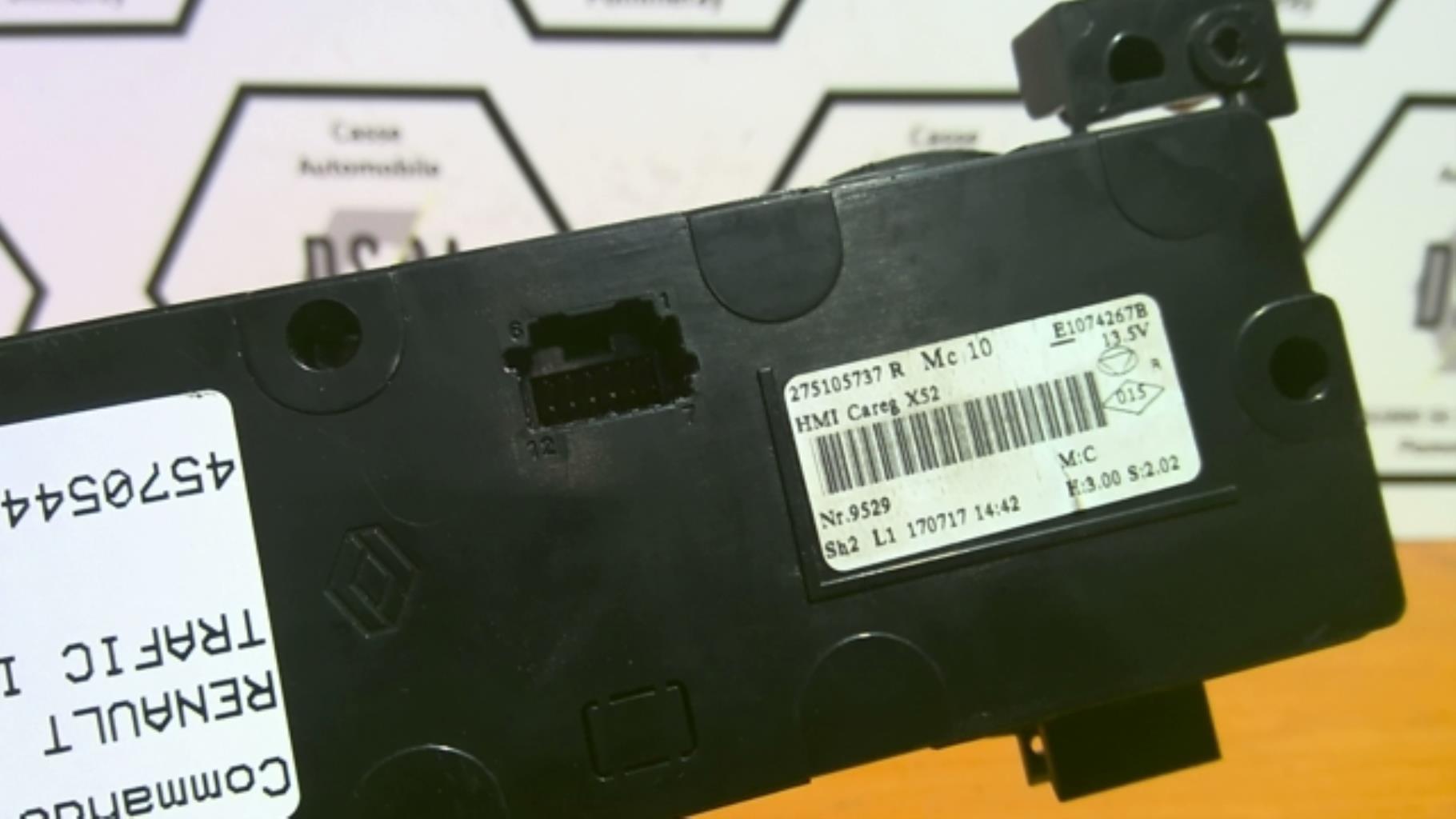 Commande chauffage RENAULT TRAFIC 3  - 1