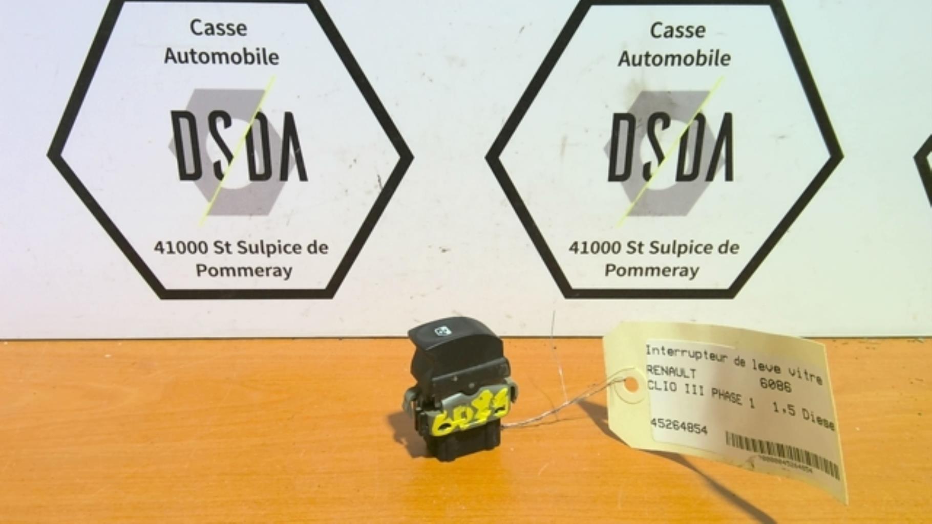 Interrupteur de leve vitre RENAULT CLIO 3 PHASE 1 Diesel - 1