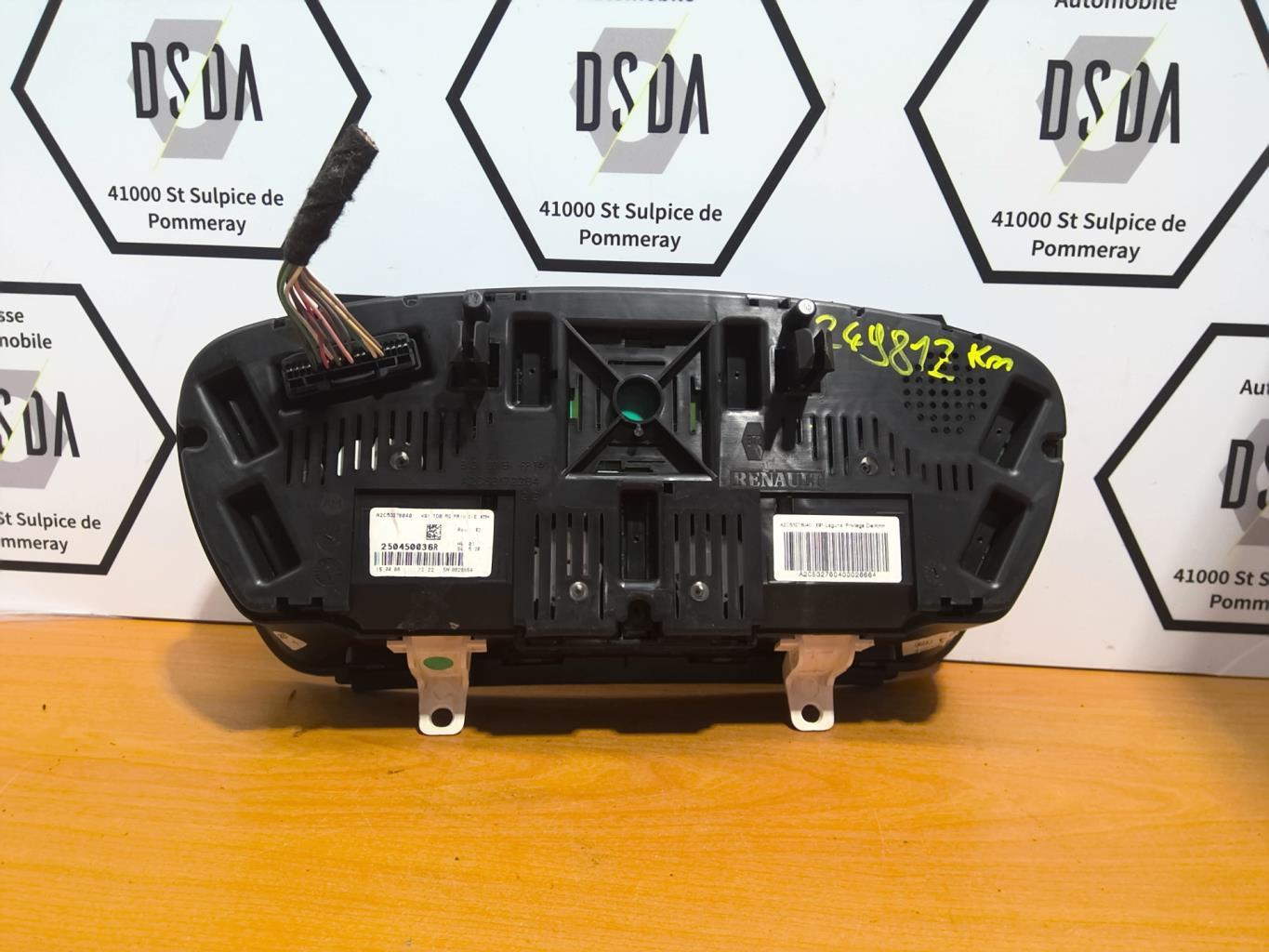 Compteur RENAULT LAGUNA 3 PHASE 1 Diesel - 1