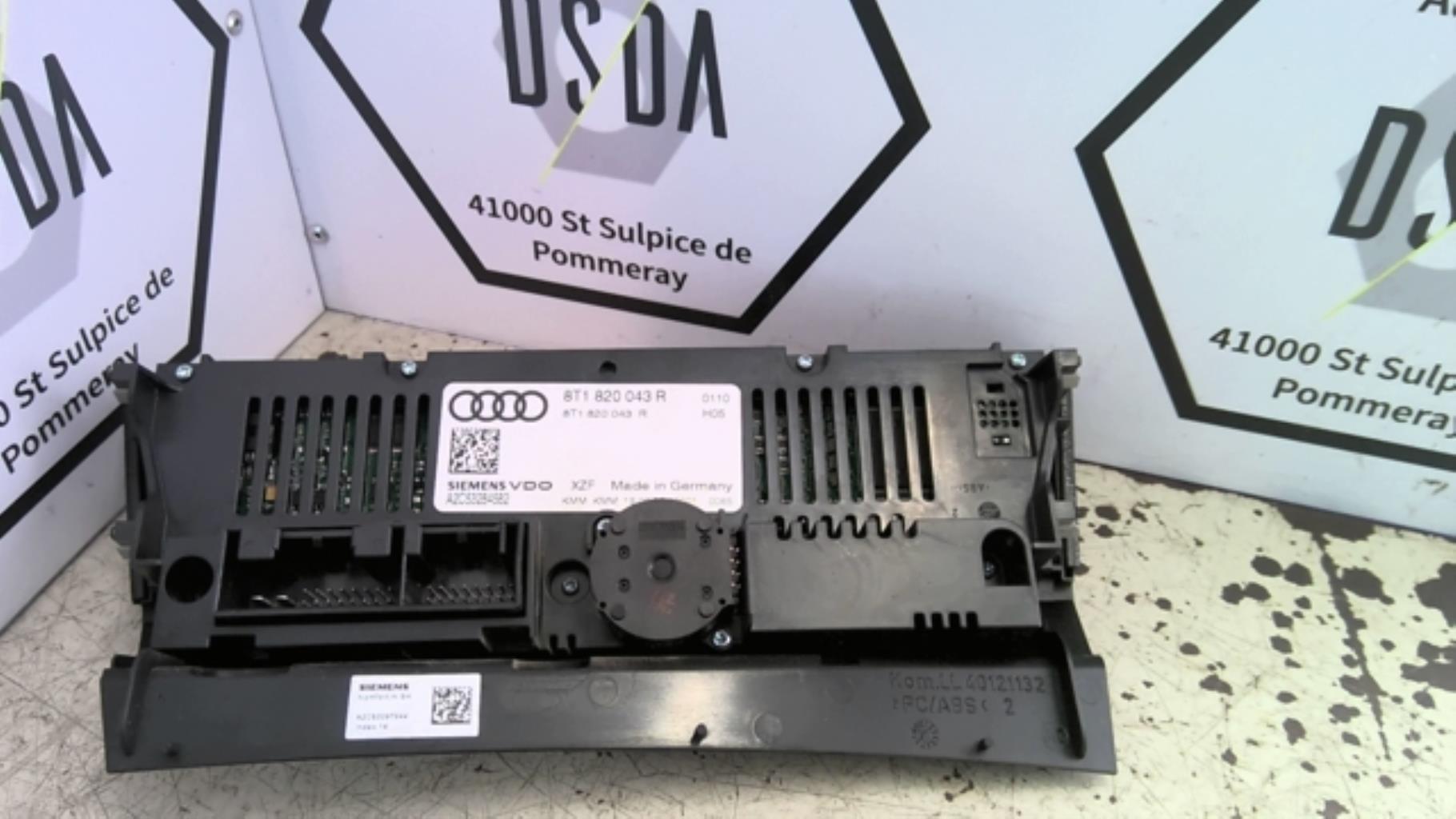 Commande chauffage AUDI A5 1 COUPE S5 PHASE 1 Essence - 1