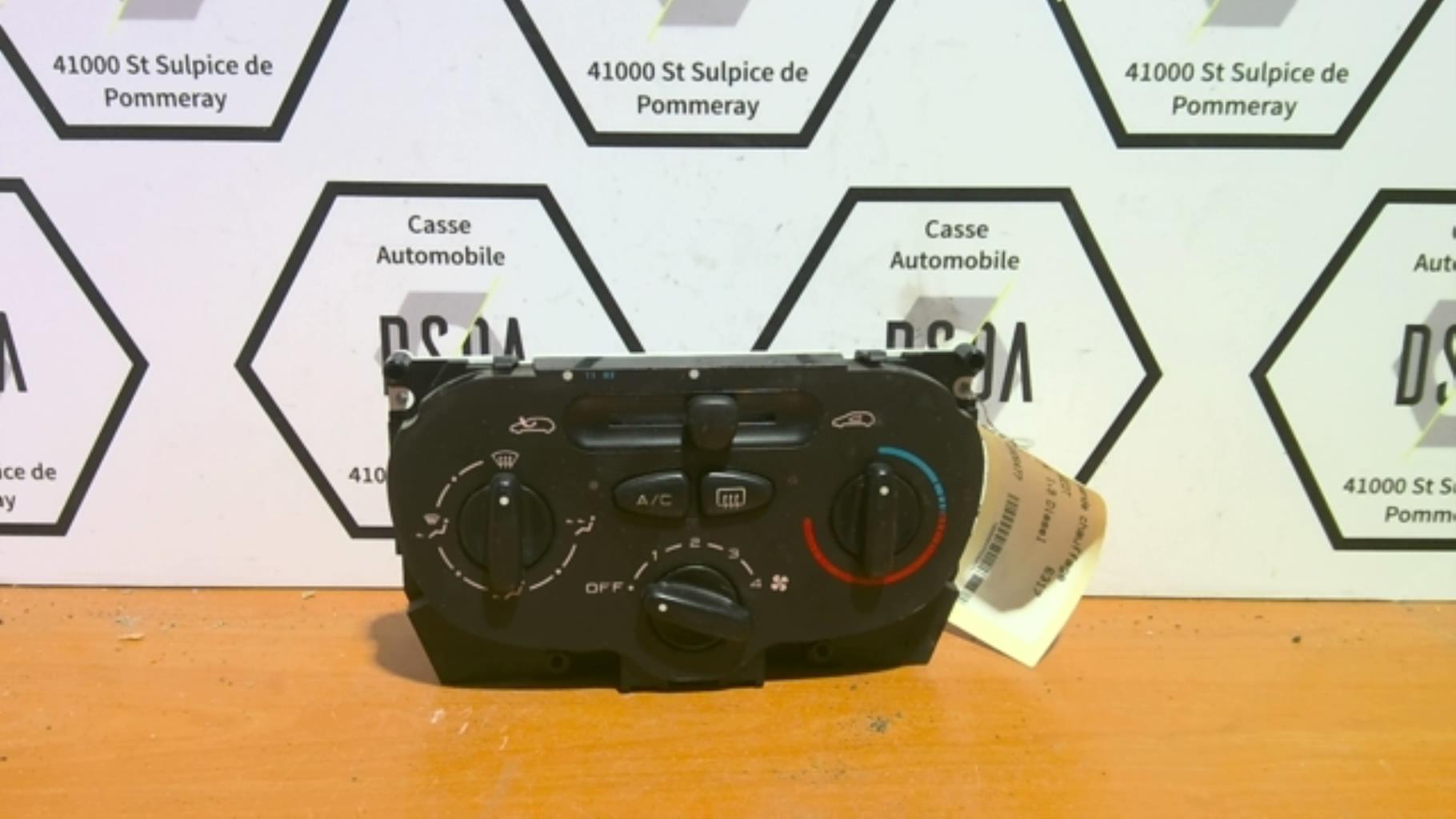 Commande chauffage PEUGEOT 206 PHASE 1 Diesel - 1