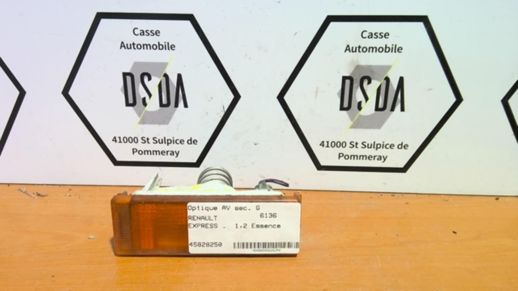 Optique avant secondaire gauche (feux)(clignotant) RENAULT EXPRESS PHASE 1 Essence - 1