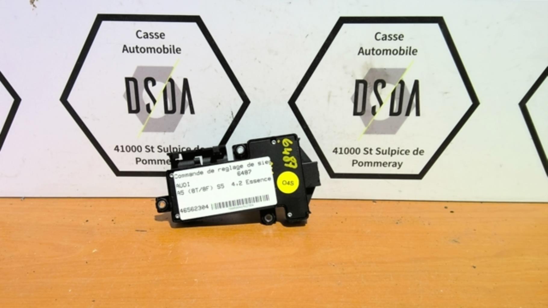 Commande de reglage de siege AUDI A5 1 COUPE S5 PHASE 1 Essence - 1