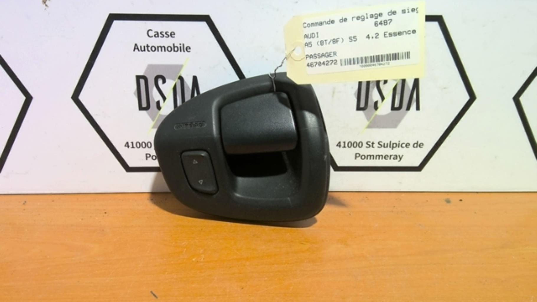 Commande de reglage de siege AUDI A5 1 COUPE S5 PHASE 1 Essence - 1