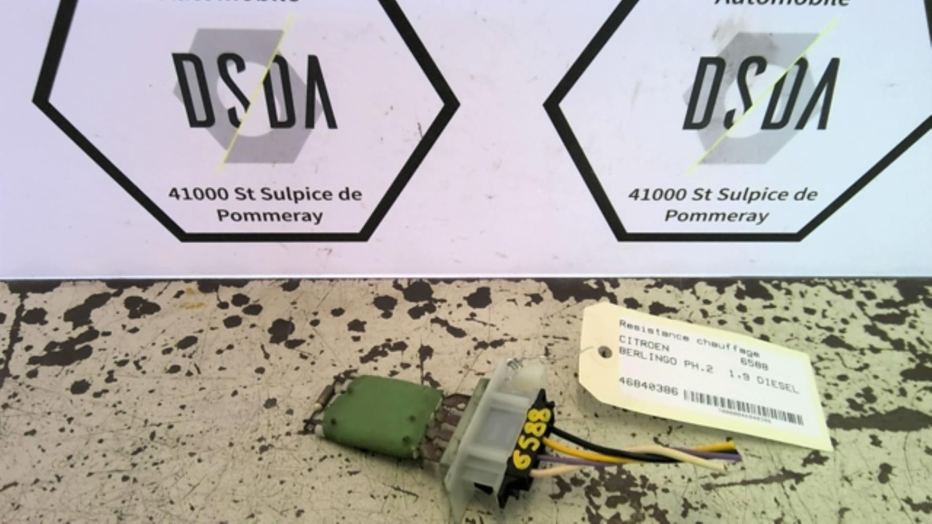 Resistance chauffage CITROEN BERLINGO 1 PHASE 2 Diesel - 1