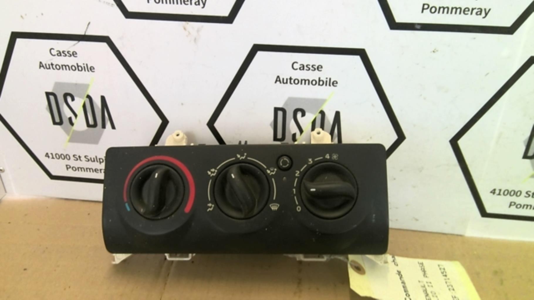 Commande chauffage RENAULT CLIO 2 PHASE 1  - 1