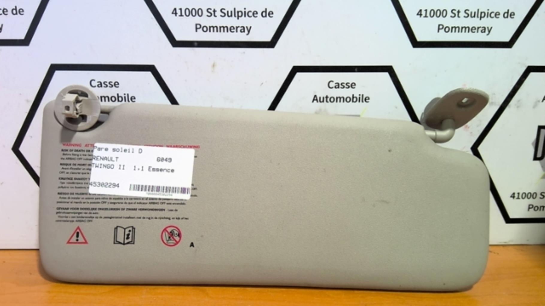 Pare soleil droit RENAULT TWINGO 2 PHASE 1 Essence - 1
