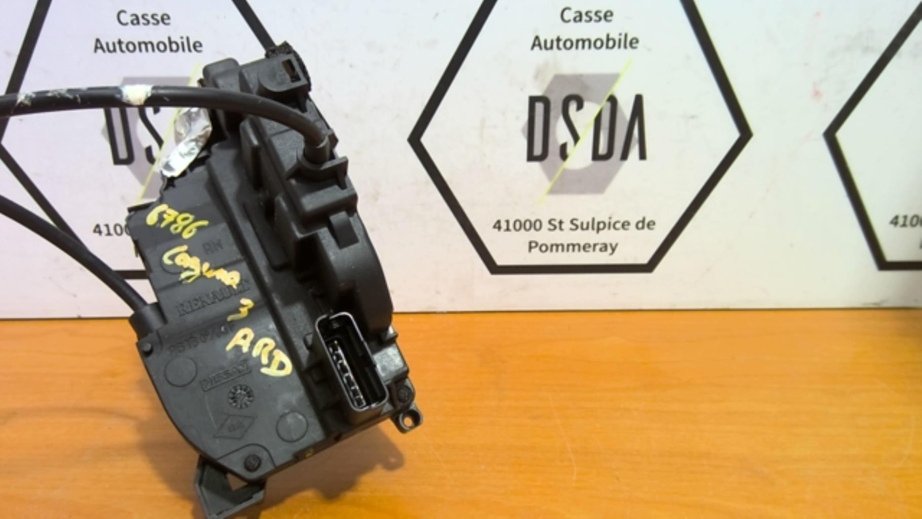 Serrure arriere droit RENAULT LAGUNA 3 PHASE 1 Diesel - 1