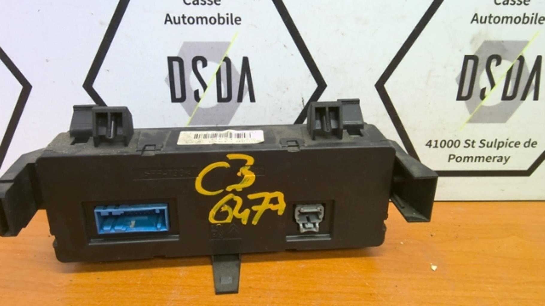 Commande chauffage CITROEN C3 1 PHASE 1 Diesel - 1