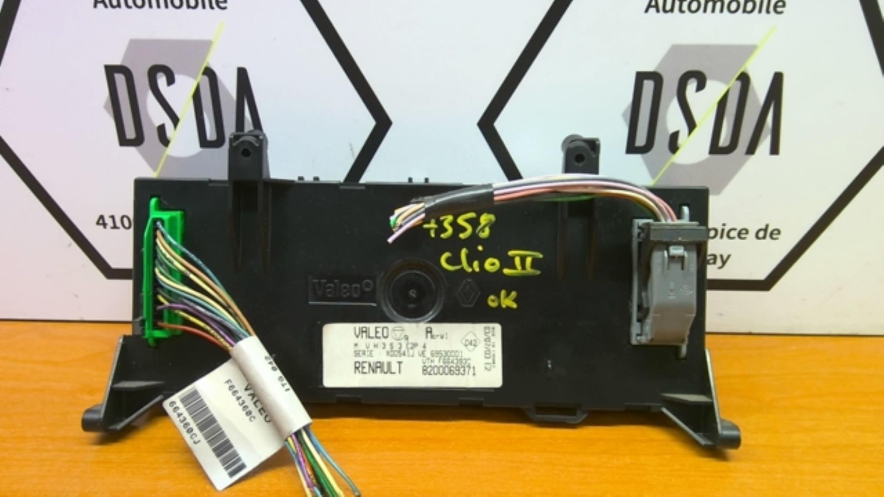 Commande chauffage RENAULT CLIO 2 PHASE 2 Diesel - 1