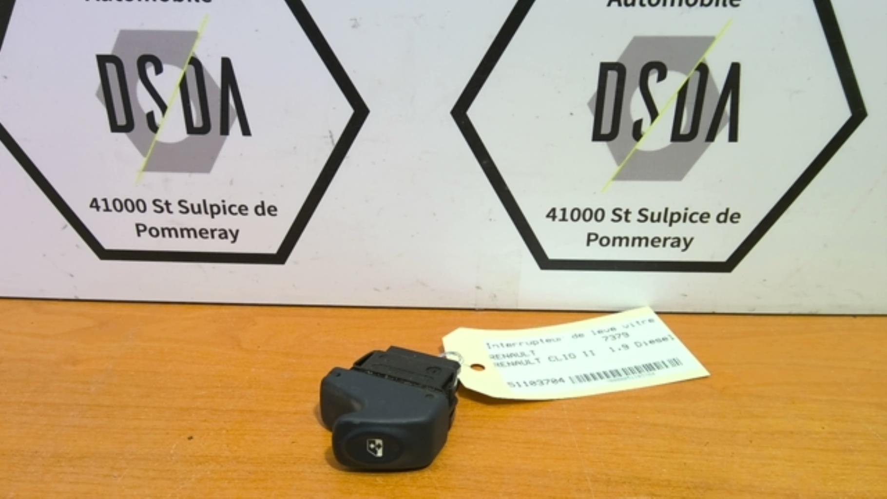 Interrupteur de leve vitre avant gauche RENAULT CLIO 2 PHASE 1 Diesel - 1