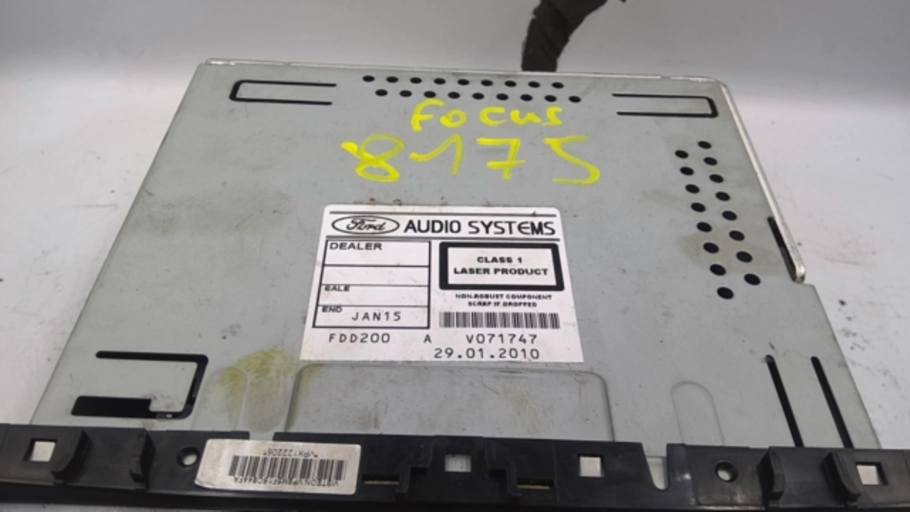 Autoradio d'origine FORD FOCUS 2 PHASE 2 BREAK Diesel - 1