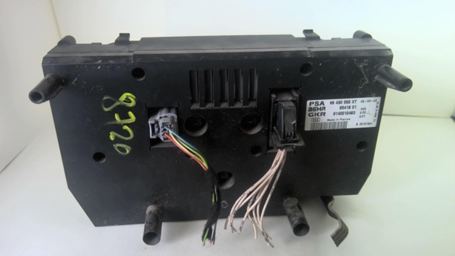 Commande chauffage PEUGEOT 206 PHASE 1 Diesel - 1