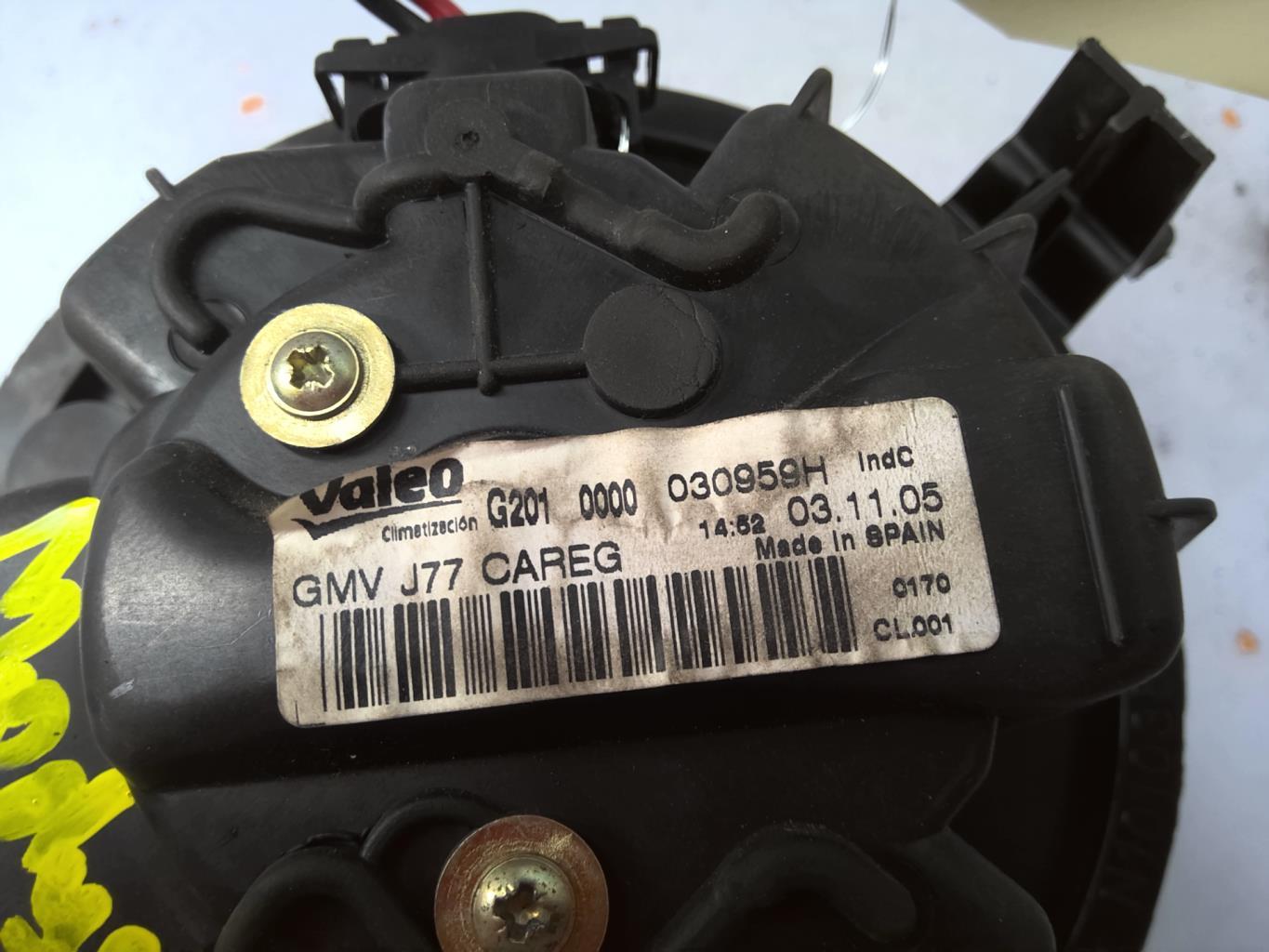 Pulseur d'air RENAULT MODUS PHASE 1 Diesel - 1