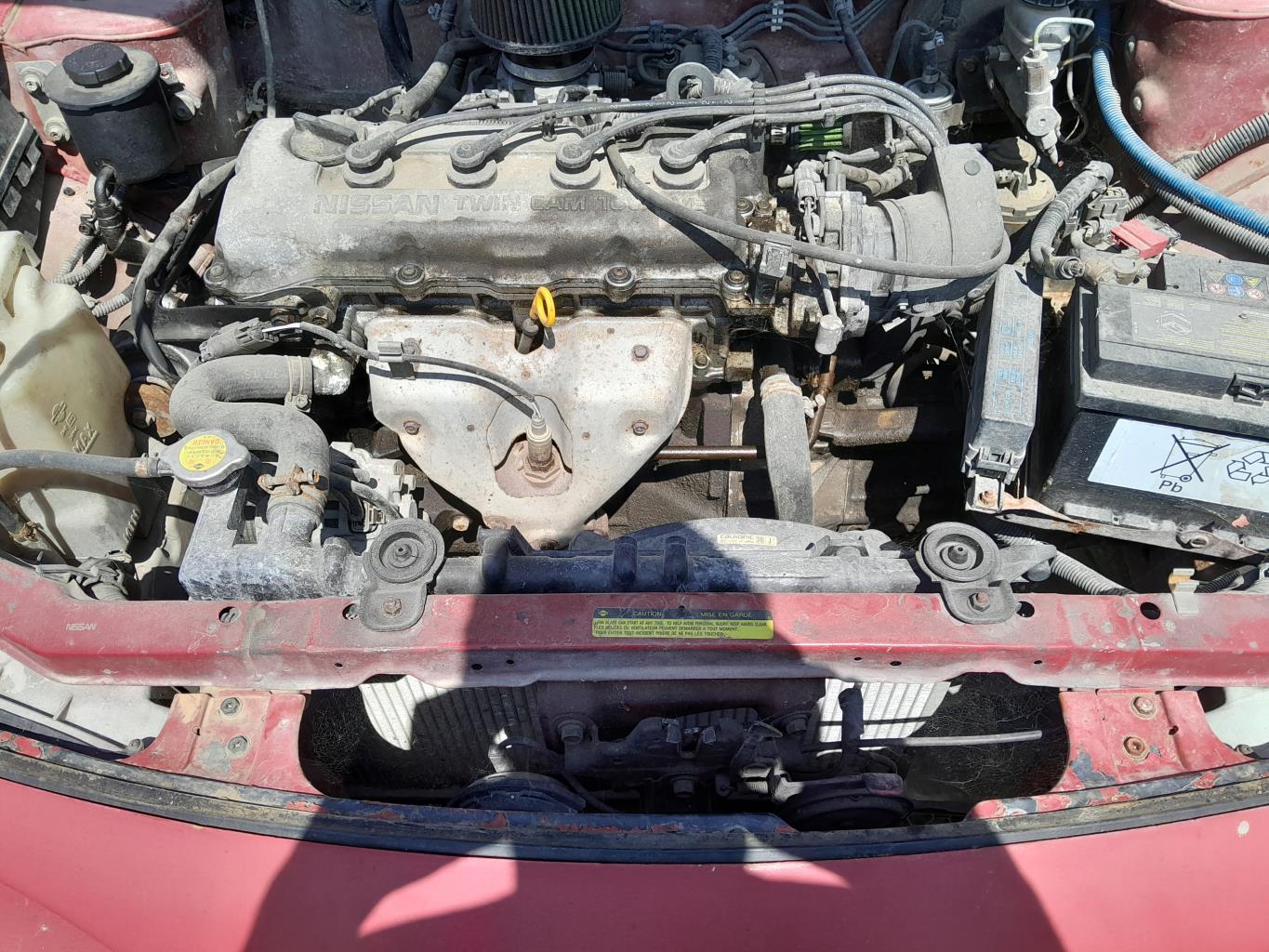 Serrure de capot NISSAN 100 NX  - 1
