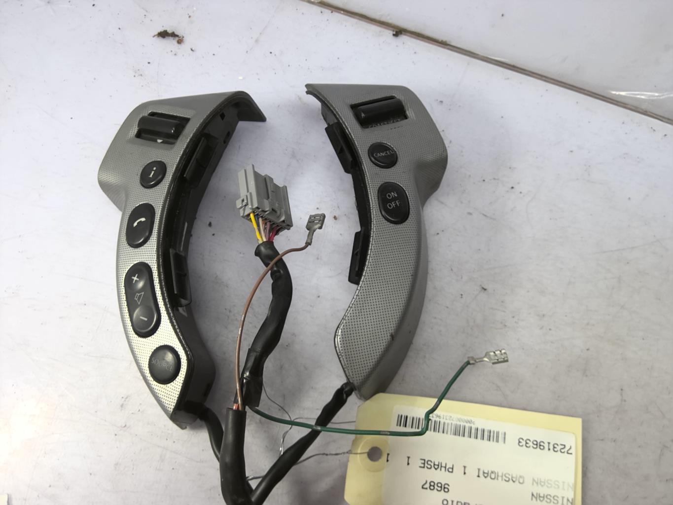 Commande autoradio NISSAN QASHQAI 1 PHASE 1 Diesel - 1