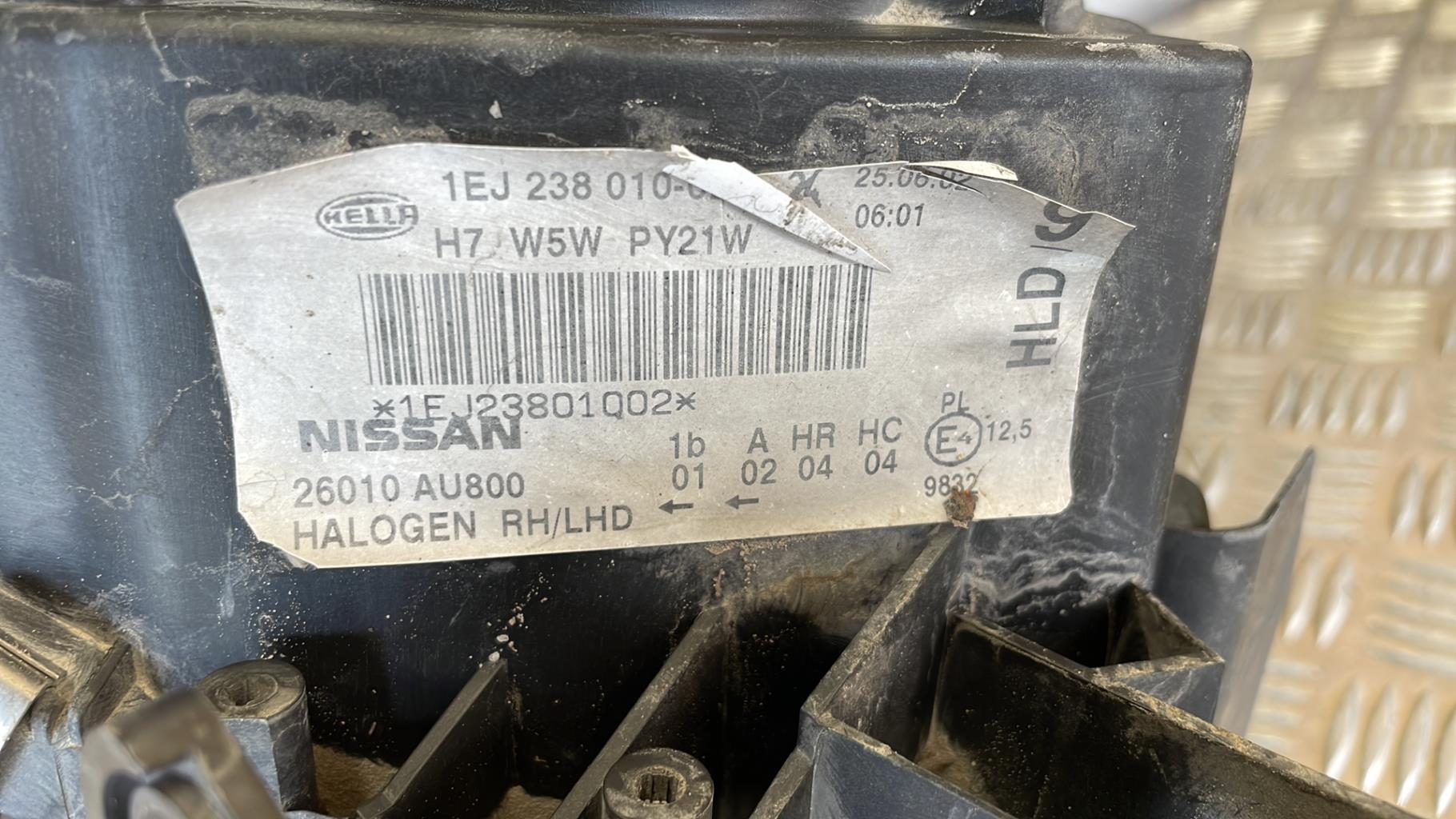 Gruppo ottico anteriore principale destro (luci)(faro) NISSAN PRIMERA 3 BREAK Gasolina - 1