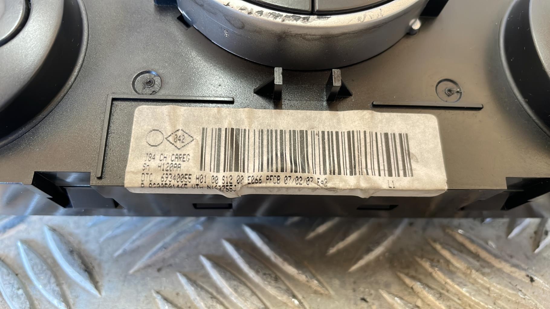 Commande chauffage RENAULT SCENIC 2 PHASE 2 Diesel - 1