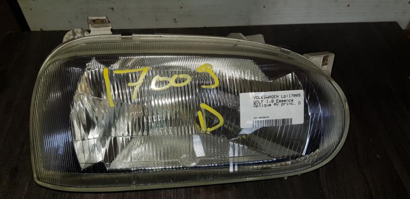 Gruppo ottico anteriore principale destro (luci)(faro) VOLKSWAGEN GOLF 3 Gasolina - 1