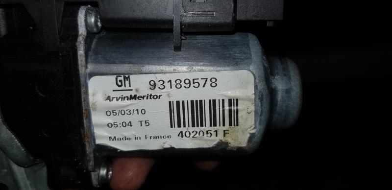 Alzacristalli elettrico anteriore destro OPEL MERIVA A PHASE 2 Diésel - 1
