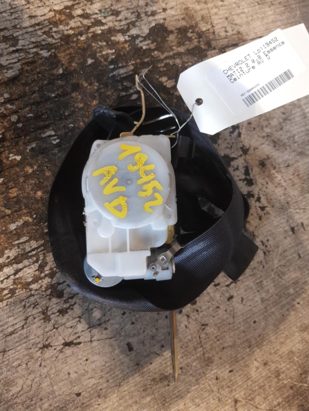 Cintura di sicurezza anteriore destra CHEVROLET MATIZ 2 Gasolina - 1