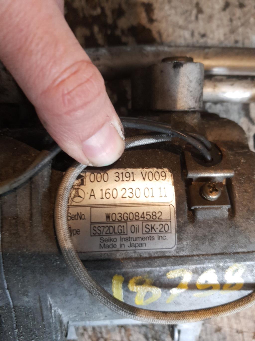 Compresseur clim SMART FORTWO 1 PHASE 2 COUPE Essence - 1