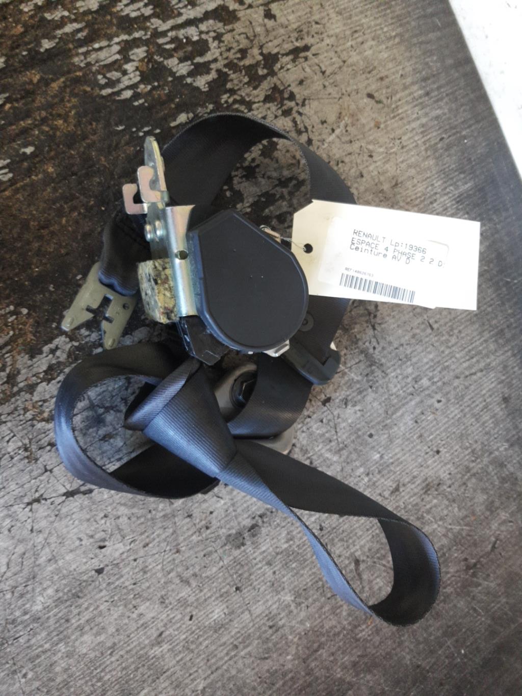Cintura di sicurezza anteriore destra RENAULT ESPACE 4 PHASE 2 Diésel - 1