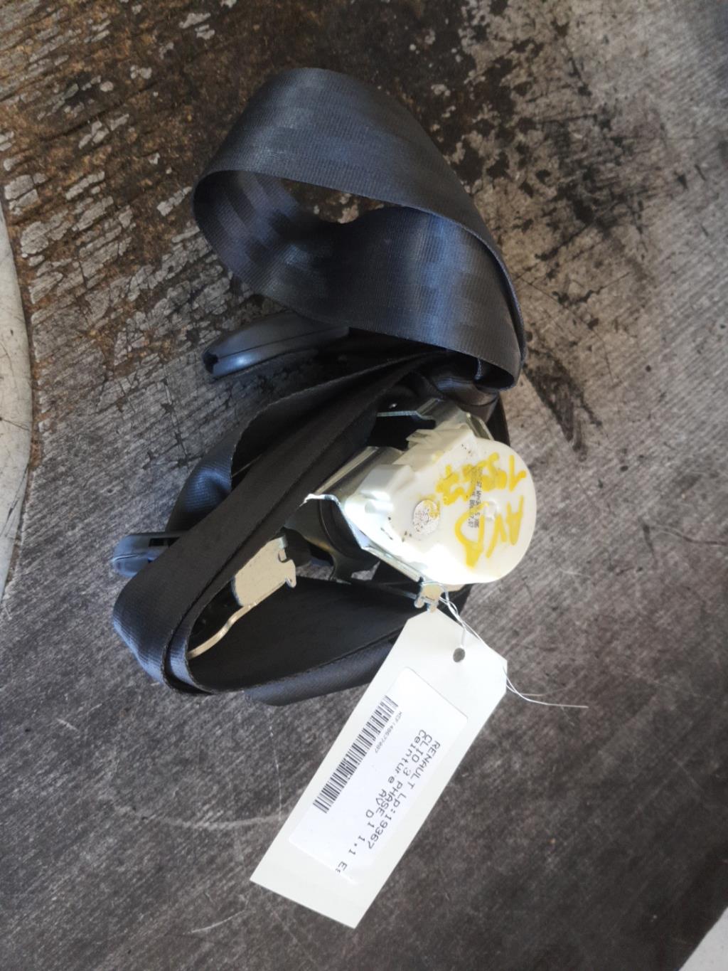 Ceinture avant droit RENAULT CLIO 3 PHASE 1 Essence - 1
