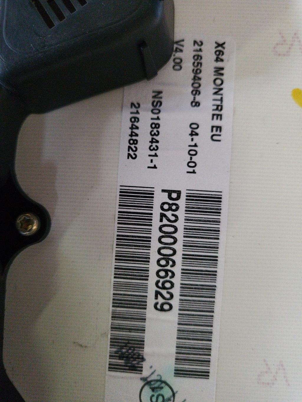 Compteur RENAULT MEGANE 1 PHASE 2 Diesel - 1