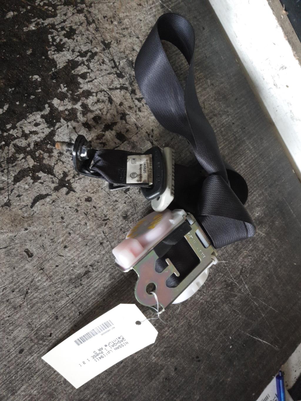 Cintura di sicurezza posteriore destra NISSAN QASHQAI 1 PHASE 1 Diésel - 1