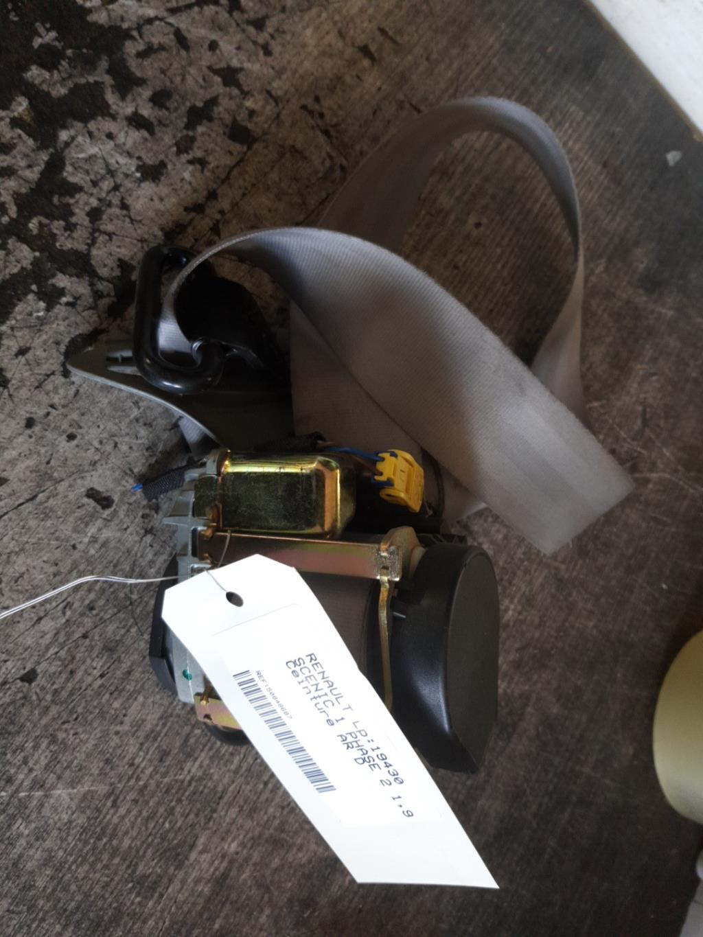 Cintura di sicurezza posteriore destra RENAULT SCENIC 1 PHASE 2 Diésel - 1