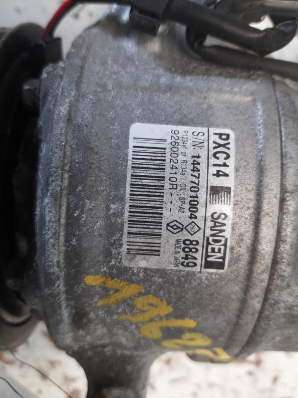 Compressore clima RENAULT MEGANE 4 PHASE 1 BREAK Diésel - 1