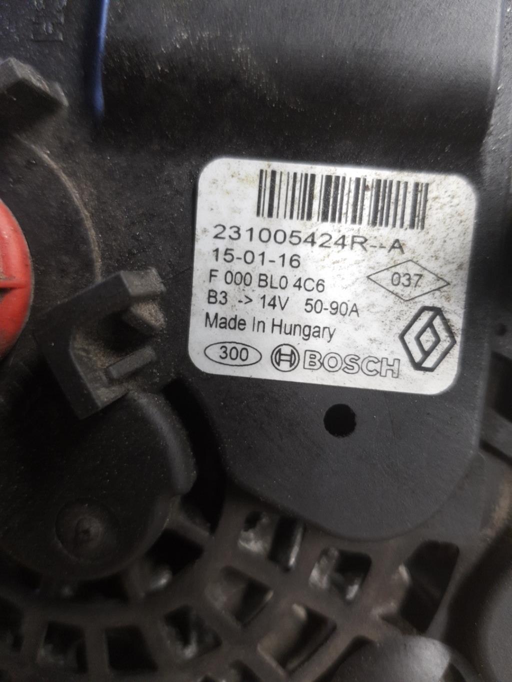 Alternatore RENAULT TWINGO 3 PHASE 1 Gasolina - 1