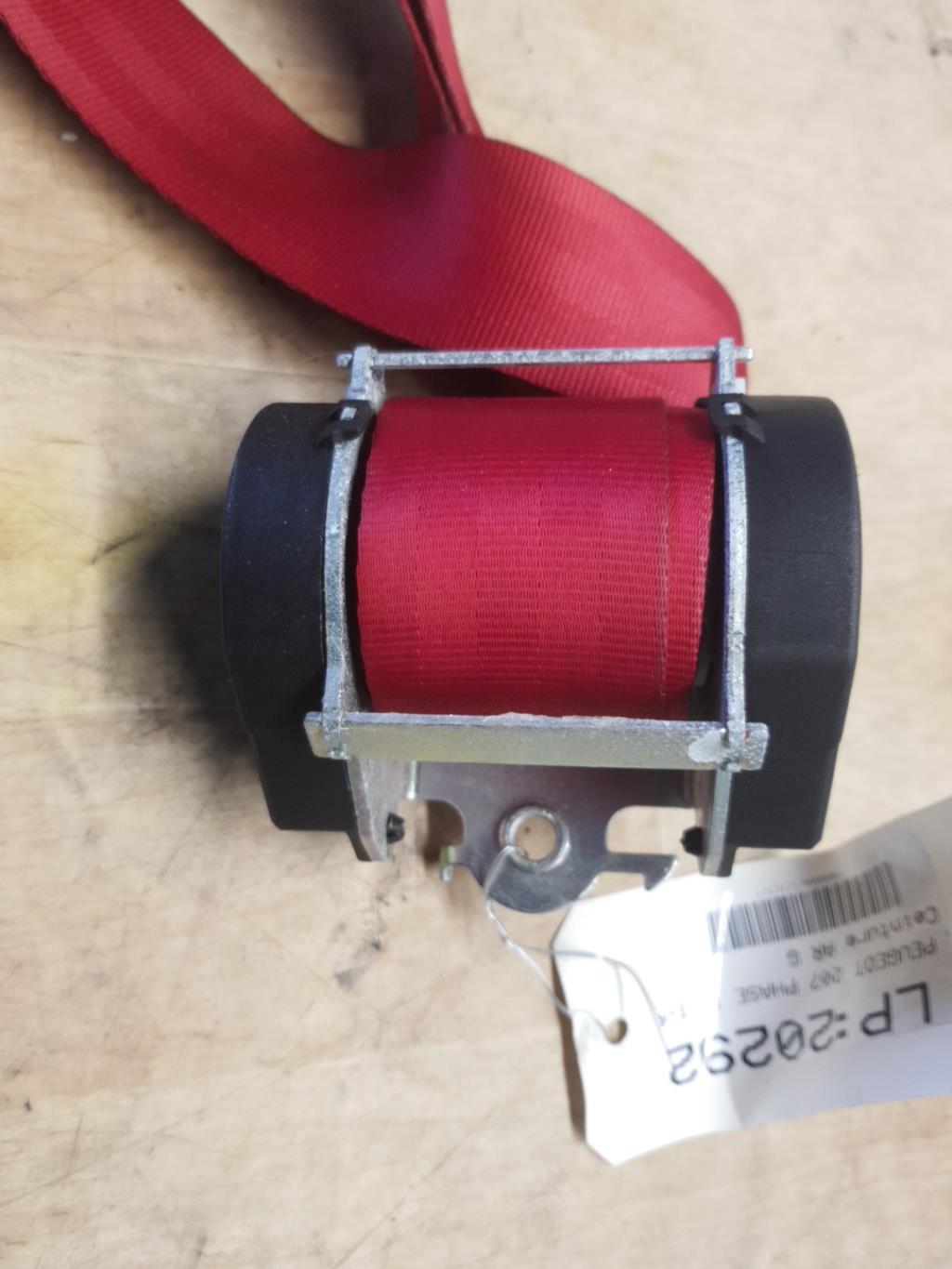 Cintura di sicurezza posteriore sinistra PEUGEOT 207 PHASE 1 Gasolina - 1