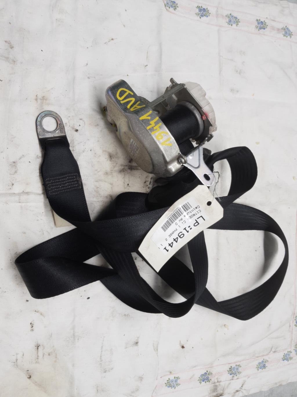 Cintura di sicurezza anteriore destra CITROEN C1 1 PHASE 2 Gasolina - 1