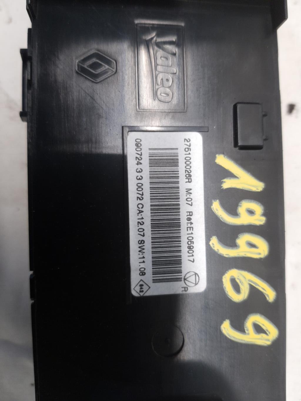 Commande chauffage RENAULT GRAND SCENIC 3 PHASE 1 Diesel - 1