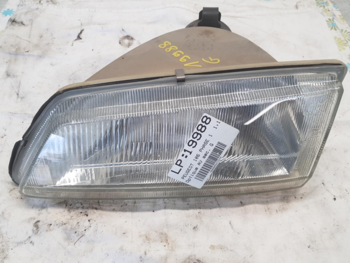 Gruppo ottico anteriore secondario sinistro (luci)(freccia) PEUGEOT 106 PHASE 1 Gasolina - 1