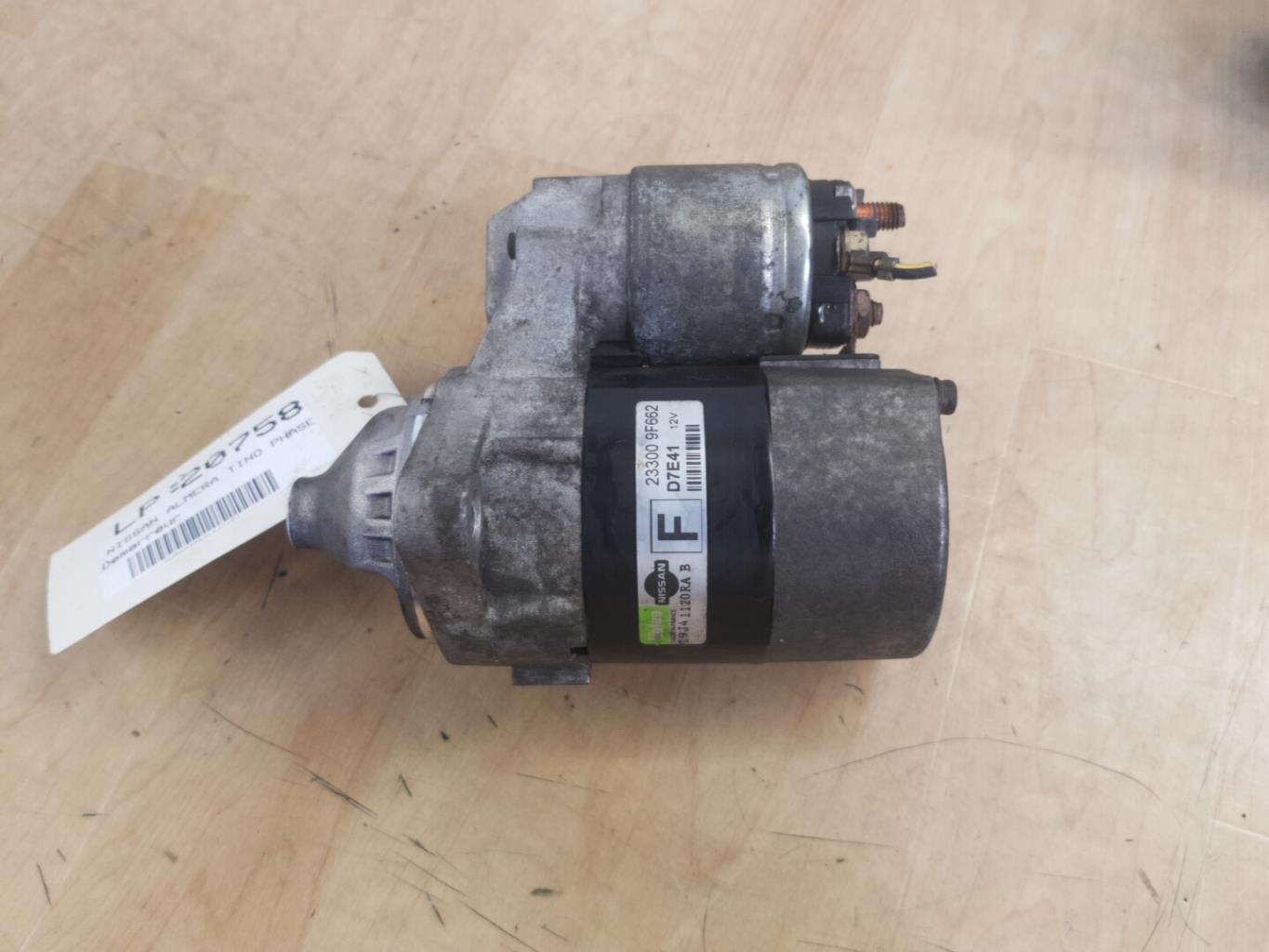 Motorino avviamento NISSAN ALMERA TINO PHASE 2 Gasolina - 1