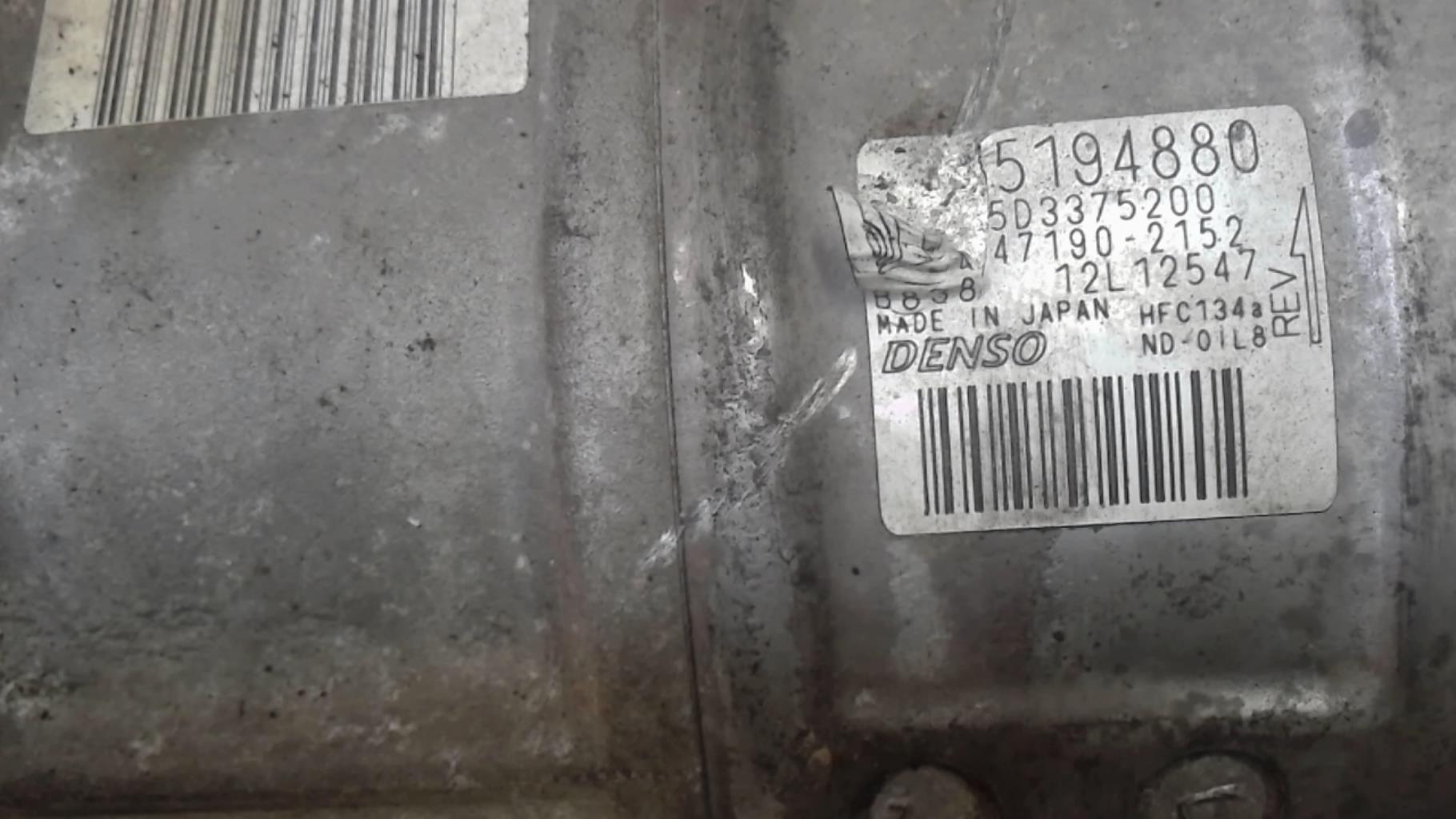 Compressore clima FIAT PUNTO EVO 3 Gasolina - 1
